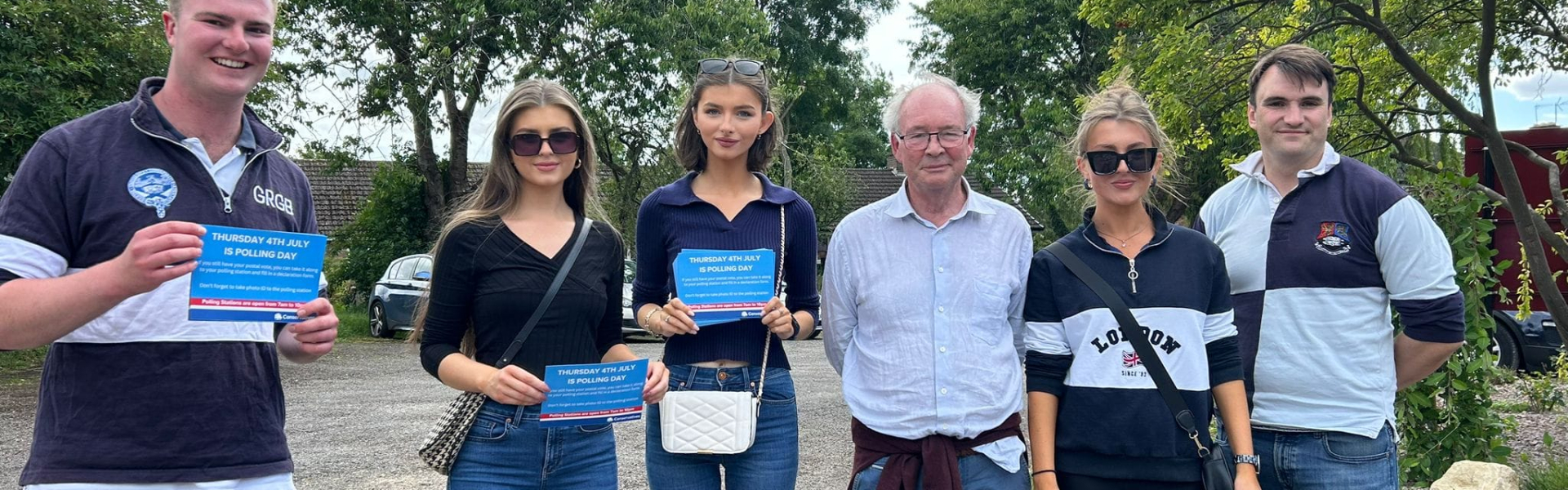 Stratford Team out Campaigning