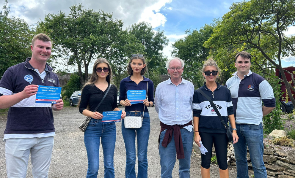 Stratford Team out Campaigning